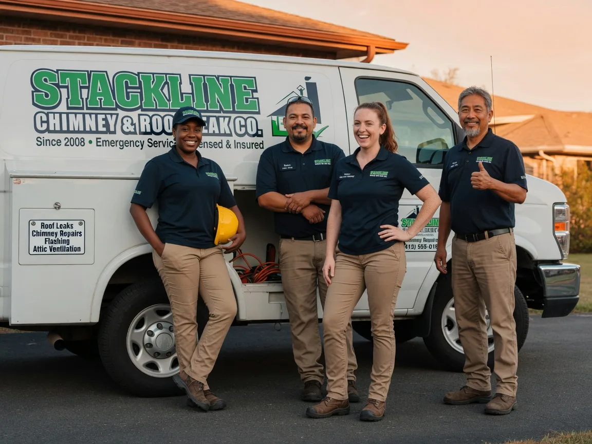 Chimney flashing repair company in Cherokee, TX